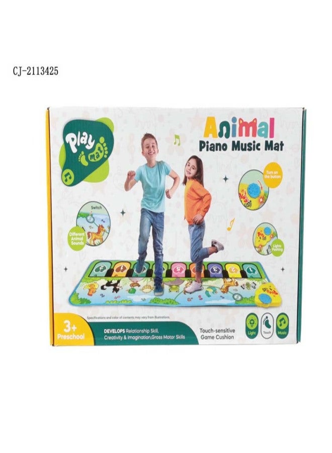 CJ Children's Music Dancing Blanket Early Education Toddler Crawling Dancing Pedal Music Blanket Educational Toys - Image 1